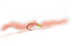 Fario Fly Pink Eggstacy Worm Size:08